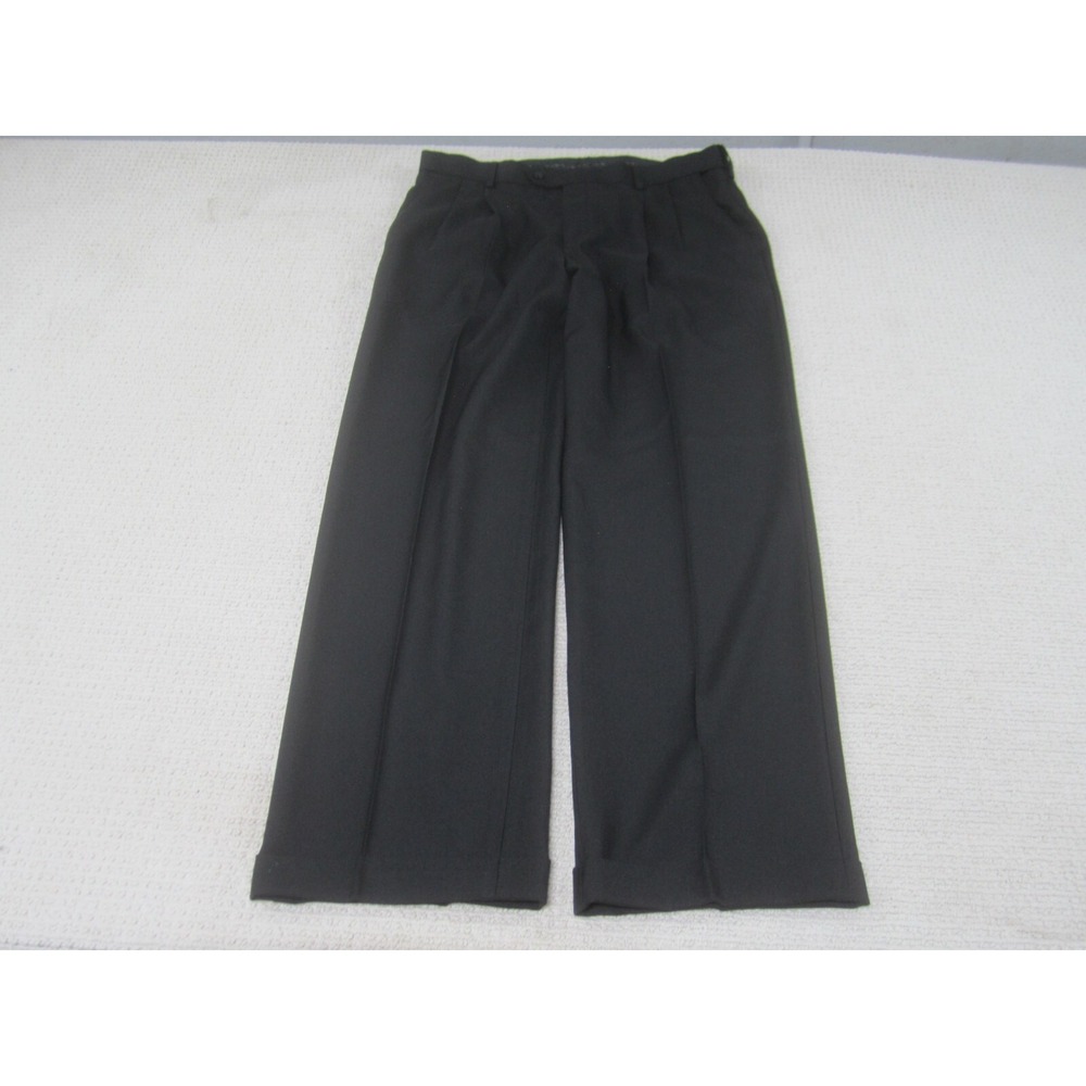 Covington Pants Mens 34 Gray Dress Casual Straight‎ Leg Chino 34x32